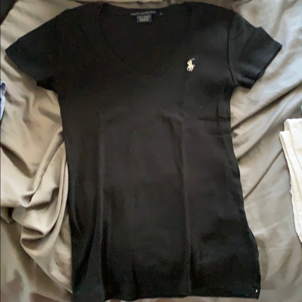 Ralph Lauren sport black v neck size XS